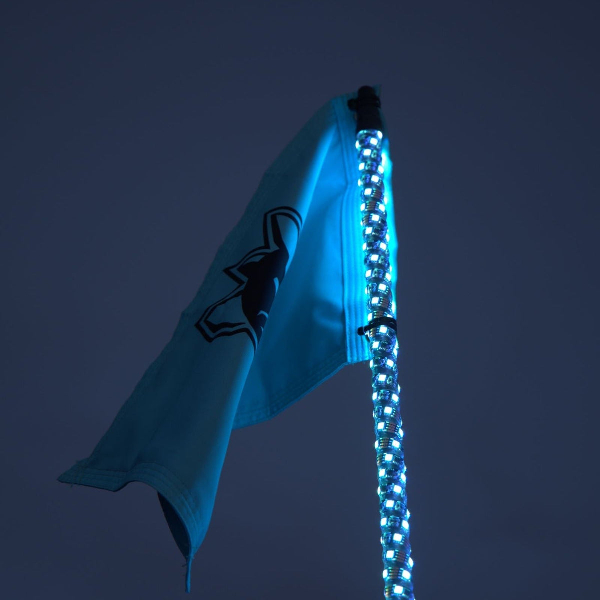 Chupacabra Offroad Teal Reinforced Whip Flag