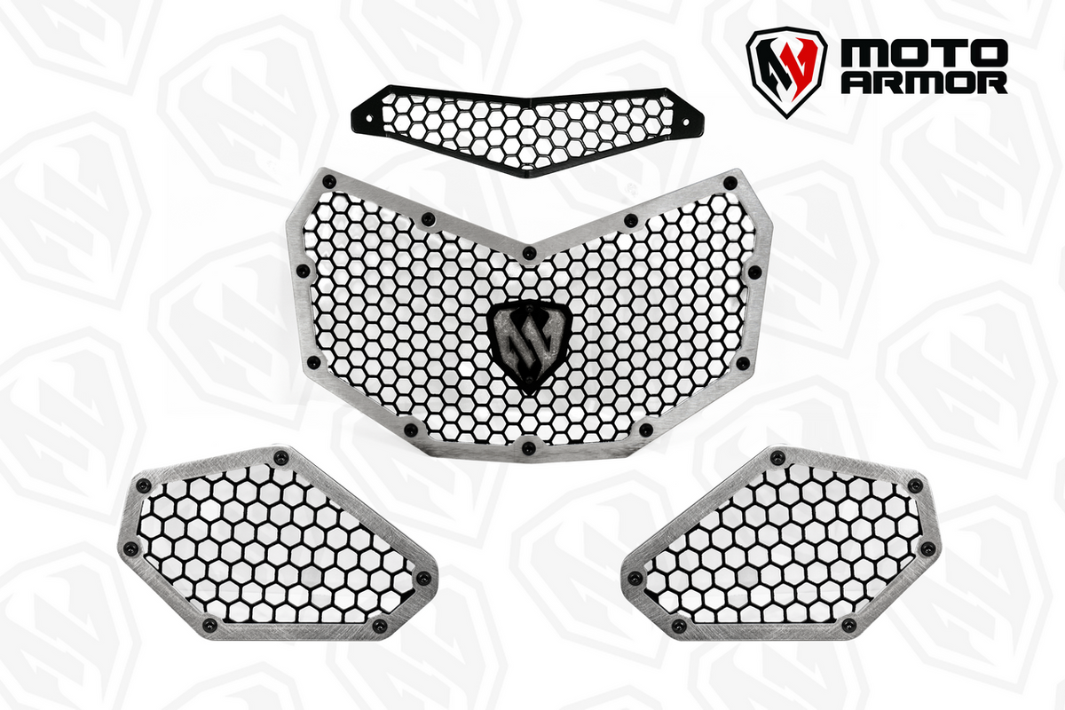 Moto Armor Maverick X3 Radiator Grill Set