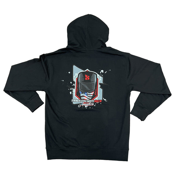 Built in America Black Hoodie