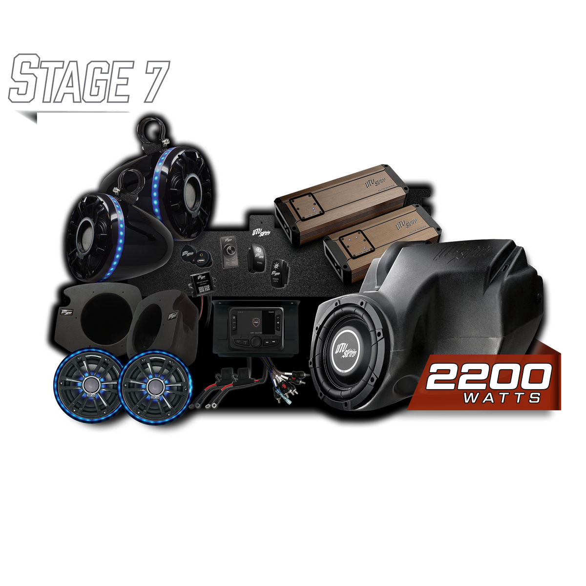 RZR® Elite Series Stage 7 Stereo Kit | UTVS-RZR-S7-E