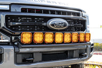 Ford F250 Bumper LED Light Bar 8 Pods GGLIGHTING