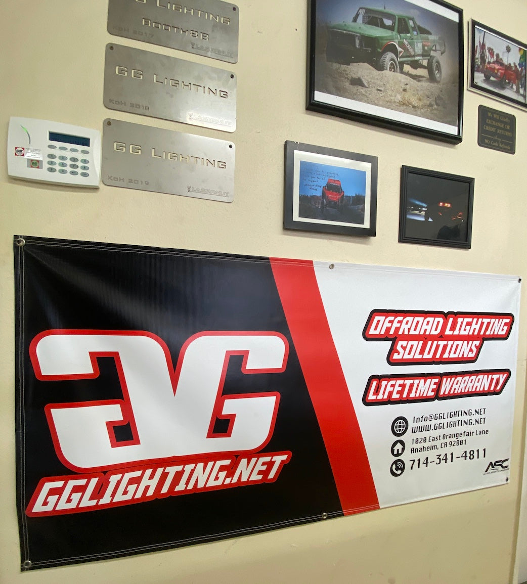 GGlighting 5' x 2.5' Banner