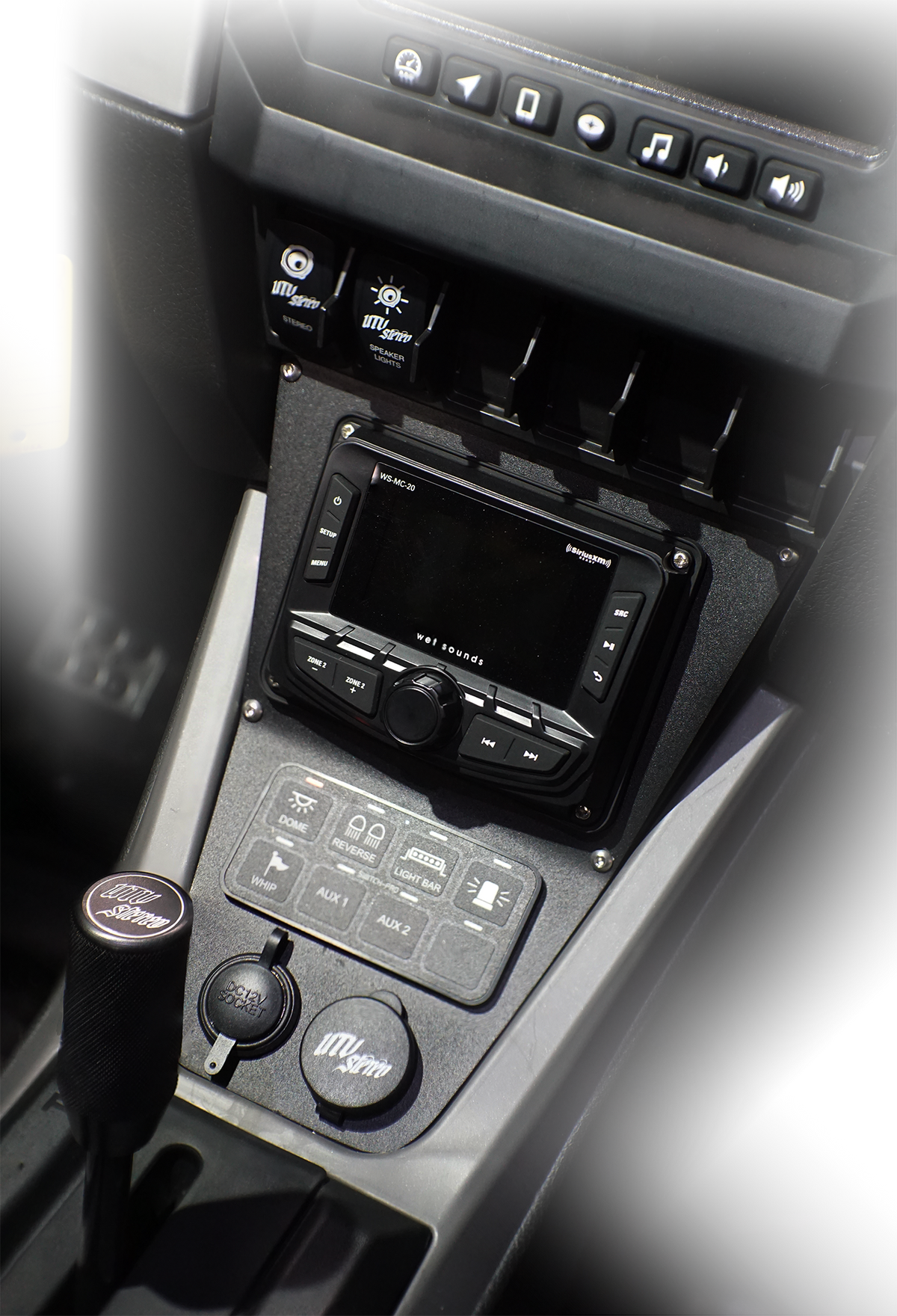 RZR® Pro Series Head Unit Mount | UTVS-PRO-HUMT