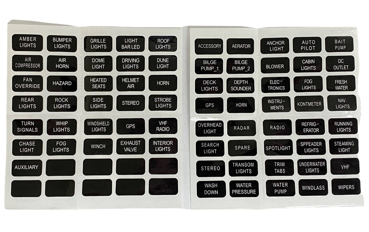 6-way ATC and ATO fuse panel