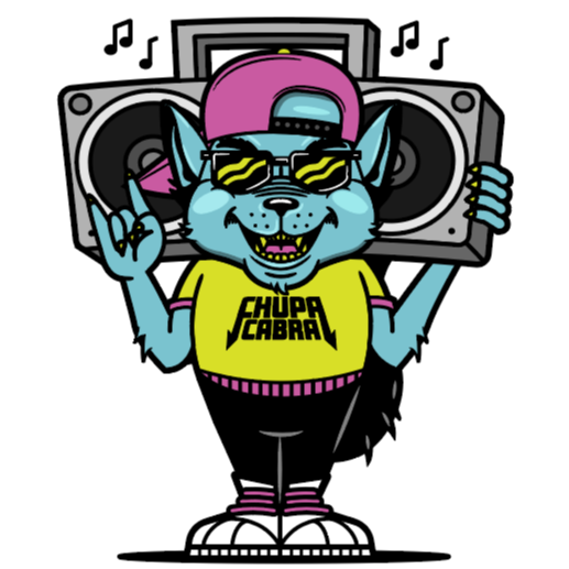 Chuy Beat Box Sticker 4"