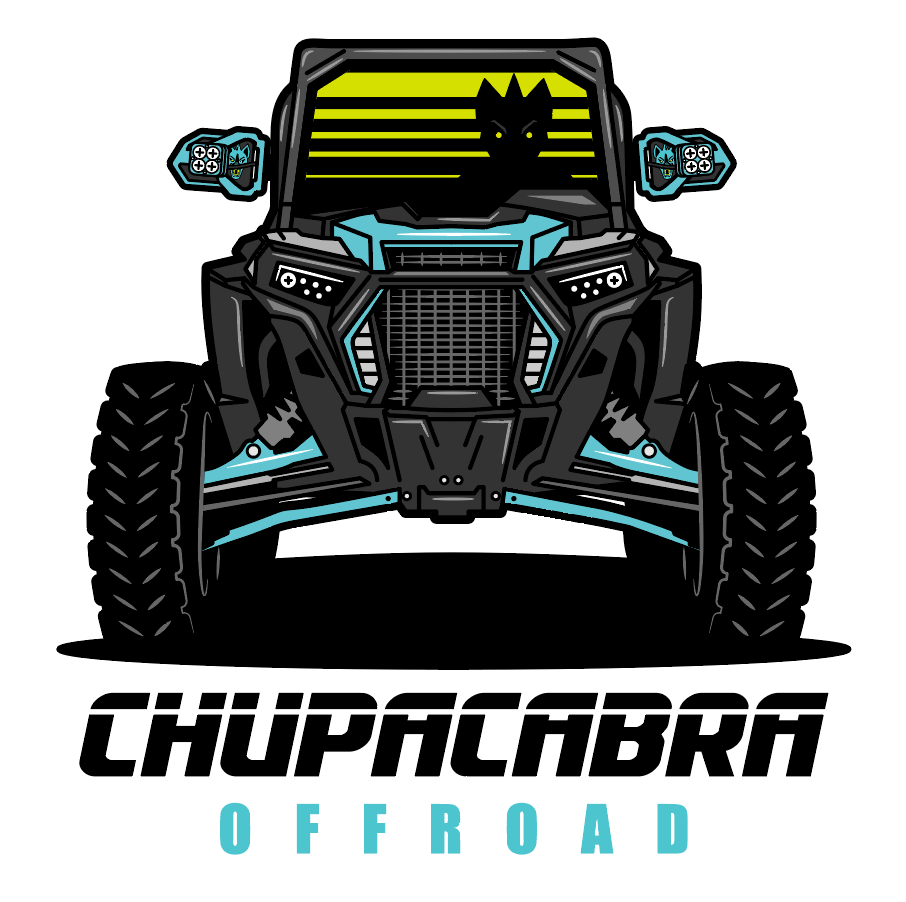 Chupacabra Offroad Polaris RZR Sticker 4"