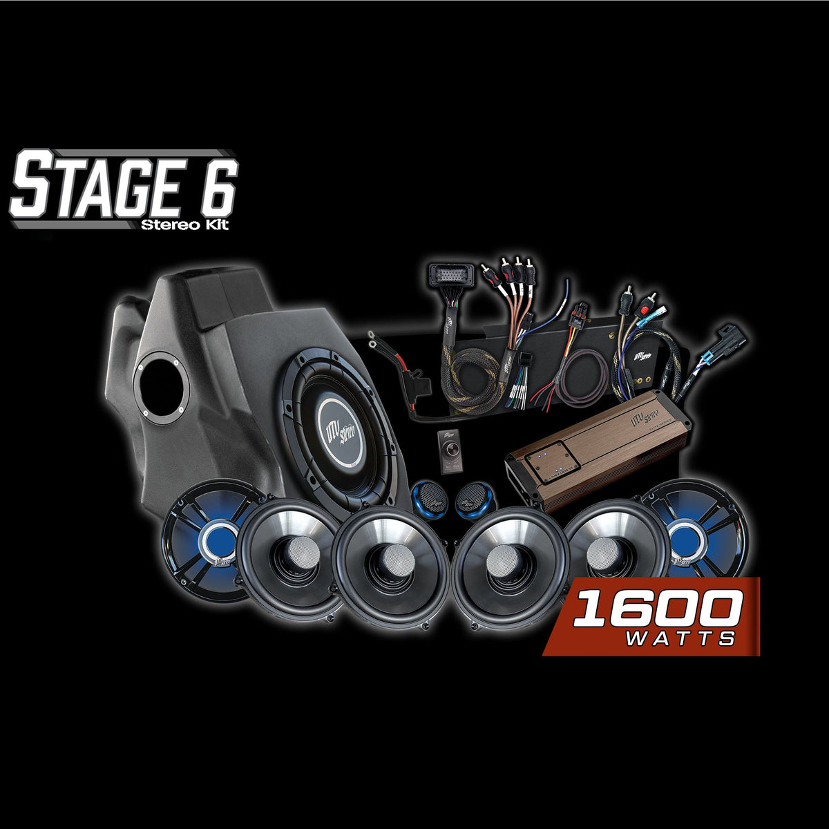 RZR® Pro Series Ride Command® Stage 6 Stereo Kit | UTVS-PRO-S6-RC