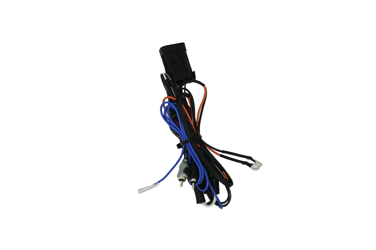 RZR® Ride Command Amplifier Harness - Turn On & Delay Regulated | UTVS-RZR-RC-RCA-REGULATED