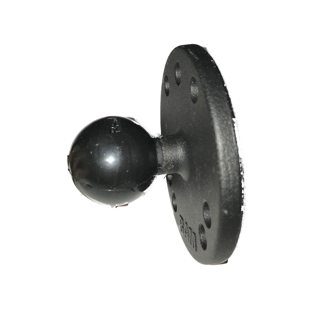 RAM MOUNT LARGE ROUND BASE WITH BALL  AJK Offroad   