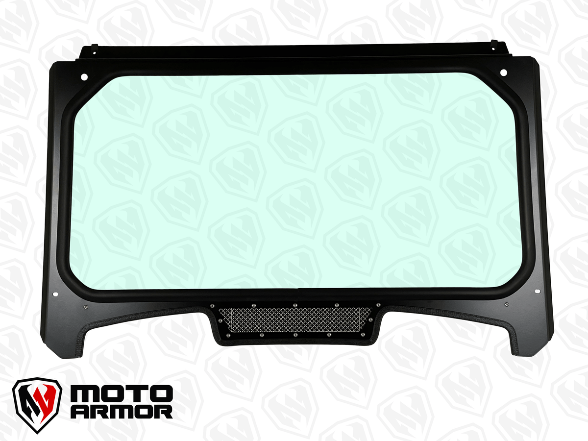 Glass Windshield with Vent for Polaris RZR Trail S