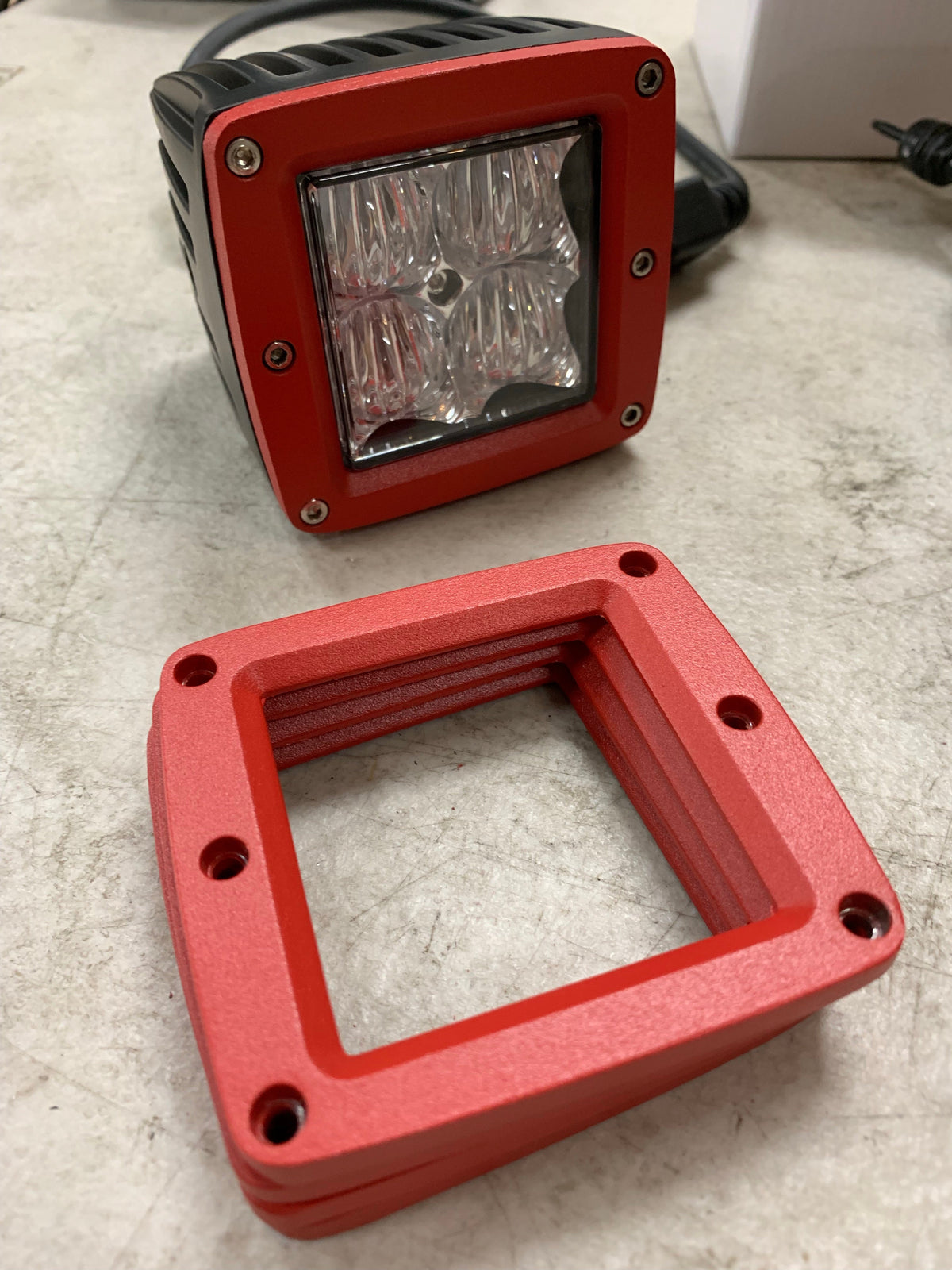 Red LED Pod Bezel