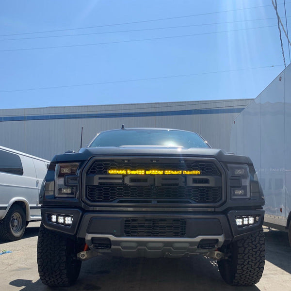 Ford Raptor 30” Behind The Grill Mounts