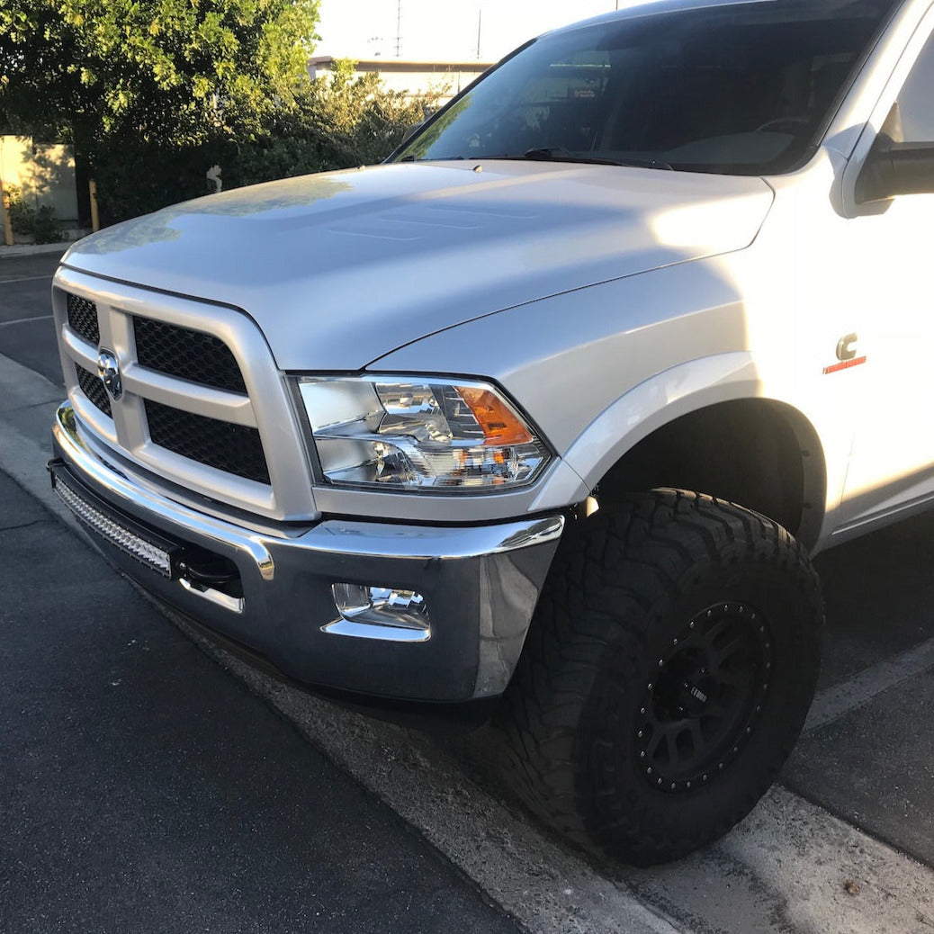 2009 2010 2011 2012 2013 2014 2015 2016 2017 2018 Dodge Ram 30" Curved Lightbar Bumper Brackets