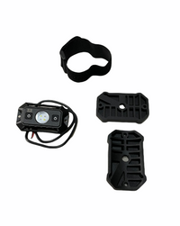 off road led dome light with velcro strap red and white color gglighting