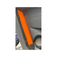 Polaris Pro XP / Pro R / Turbo R Splash Guard Kit  AJK Offroad Orange  