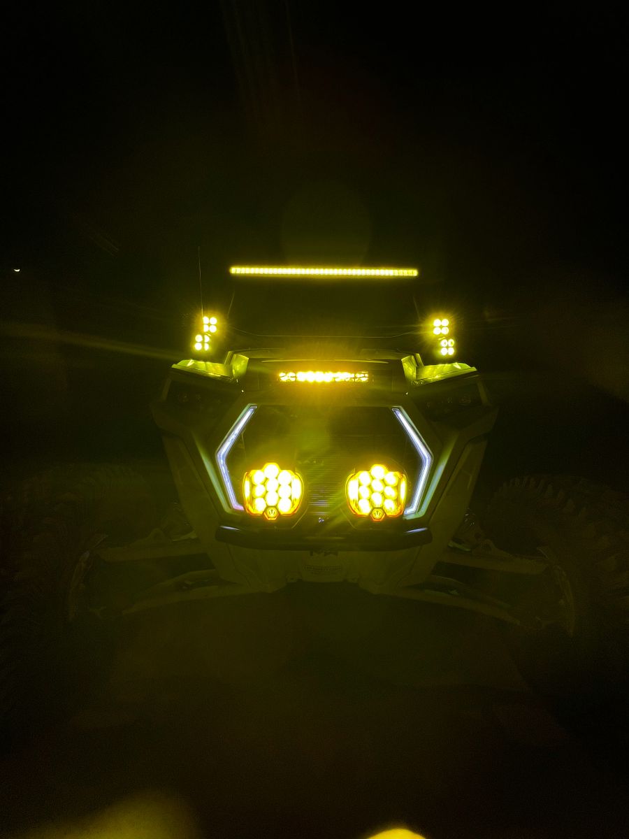 11" CREE LED LIGHT BAR - AMBER SPOT BEAM