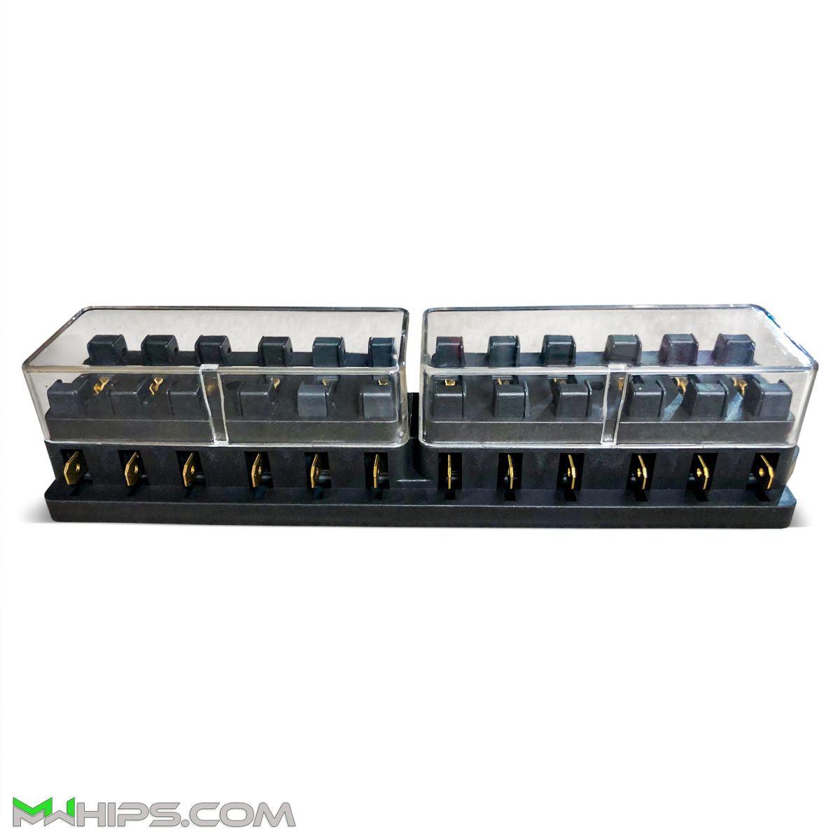 12 WAY BLADE FUSE BOX