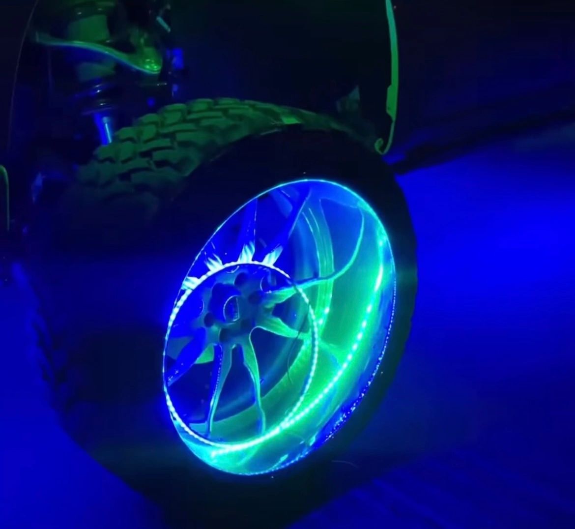 17" RGB LED Wheel Ring Light Kit