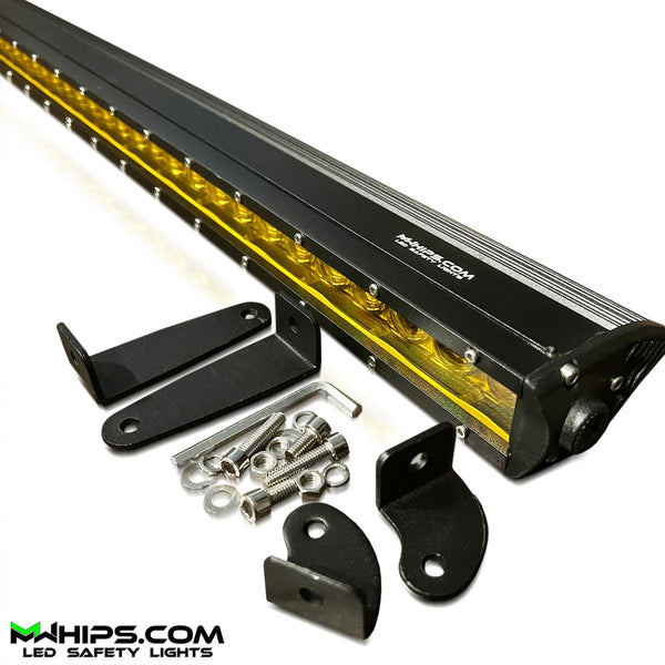 31" CREE LED LIGHT BAR - AMBER SPOT BEAM