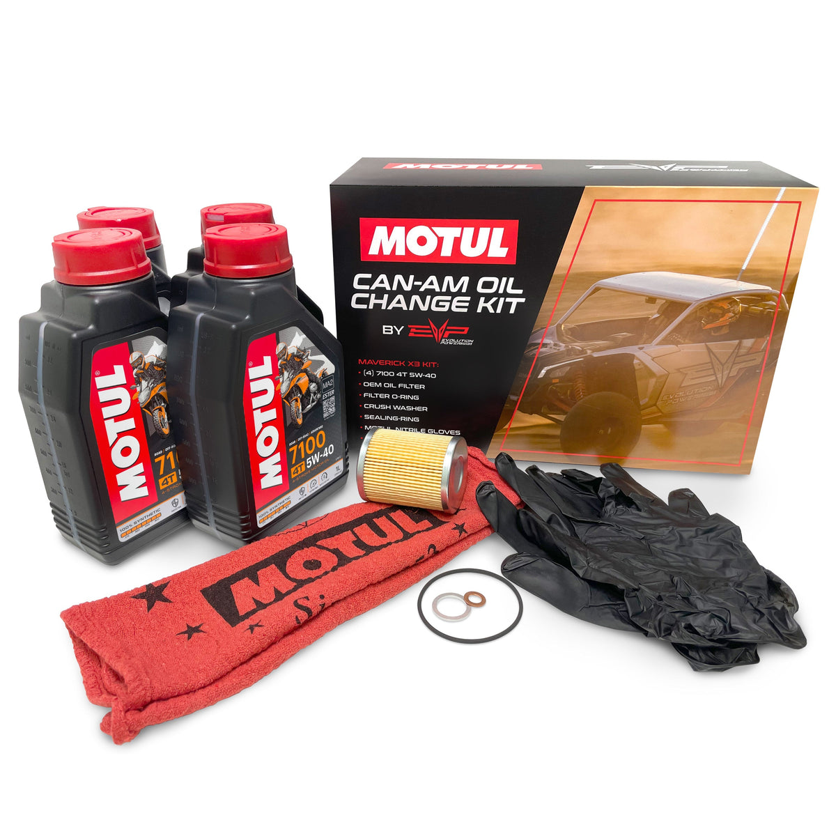 EVP Motul¬Æ Oil Change Kits for Can Am Maverick X3