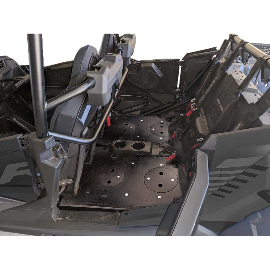 Cargo Rack / Dog Seat - Back Seat Conversion Kit | Polaris RZR XP 4 Turbo S