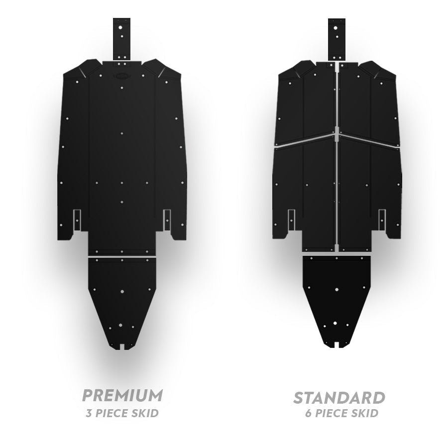 Skid Plate  |  Premium 3-Piece  |  UHMW  |  Polaris RZR Pro XP 4