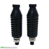 HEAVY DUTY LED WHIP SPRING MOUNT BLACK - PAIR