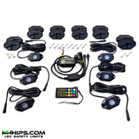 6PC T2 BLUETOOTH RGB ROCK KIT