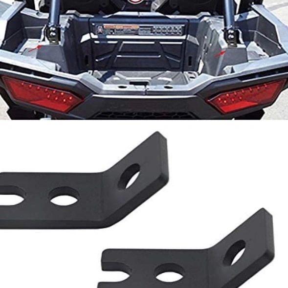 RZR REAR PILLAR WHIP/POD MOUNTING BRACKETS - PAIR