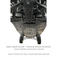 Skid Plate  |  Standard 6-Piece  |  UHMW  |  Polaris RZR Pro R 4